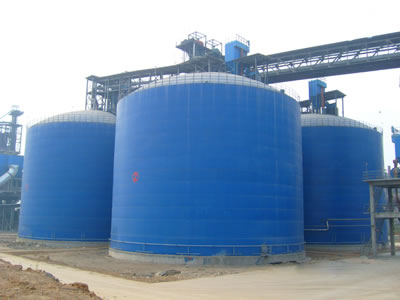 石河子乡水泥钢板库改造