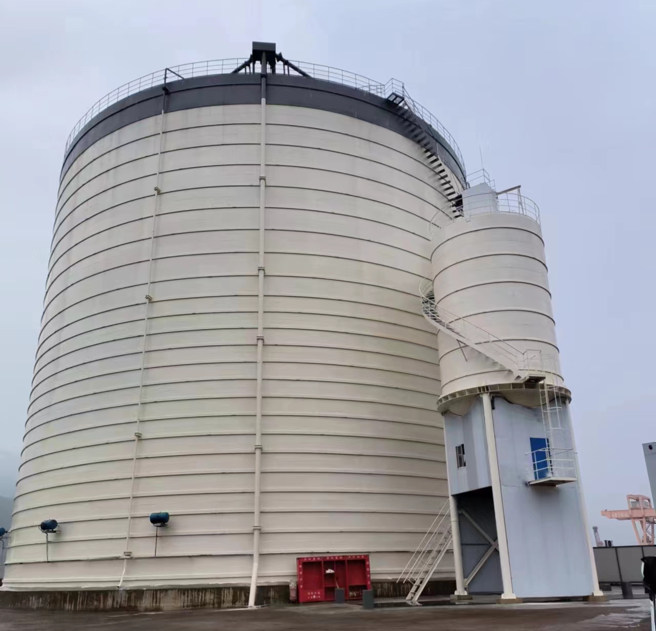 石河子乡10万吨水泥钢板库