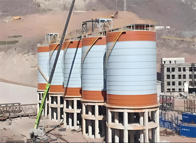 石河子乡高架钢板仓